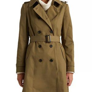 Lauren Ralph Lauren Belted Trench Coat